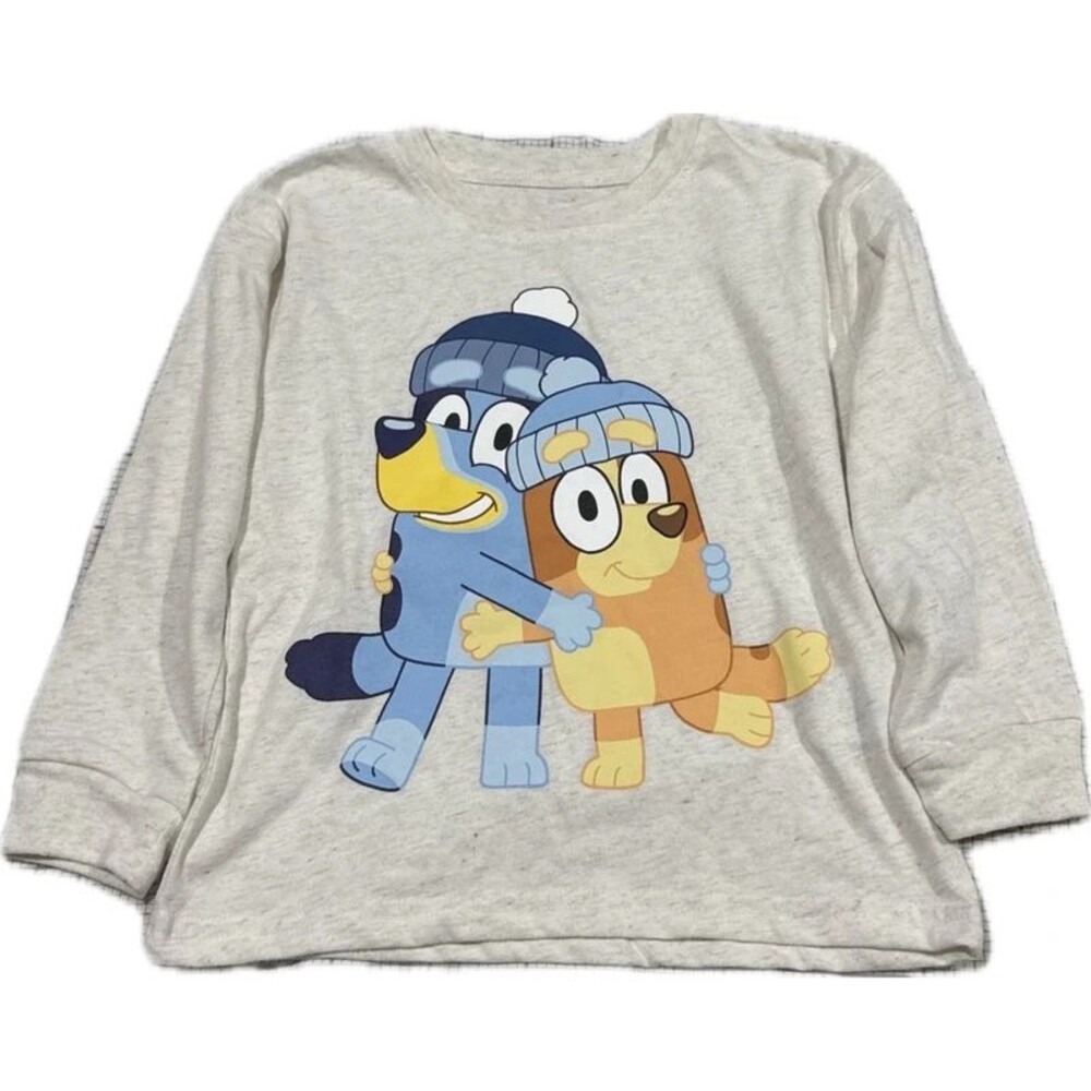 Bluey Graphic Long Sleeve Shirt Boy Size 4T